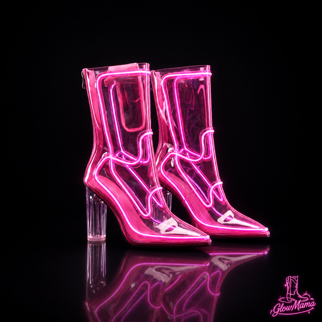 GlowMama™ - Cowboy LED boots