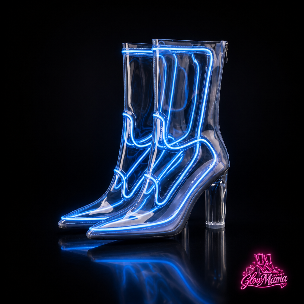 GlowMama™ - Cowboy LED boots