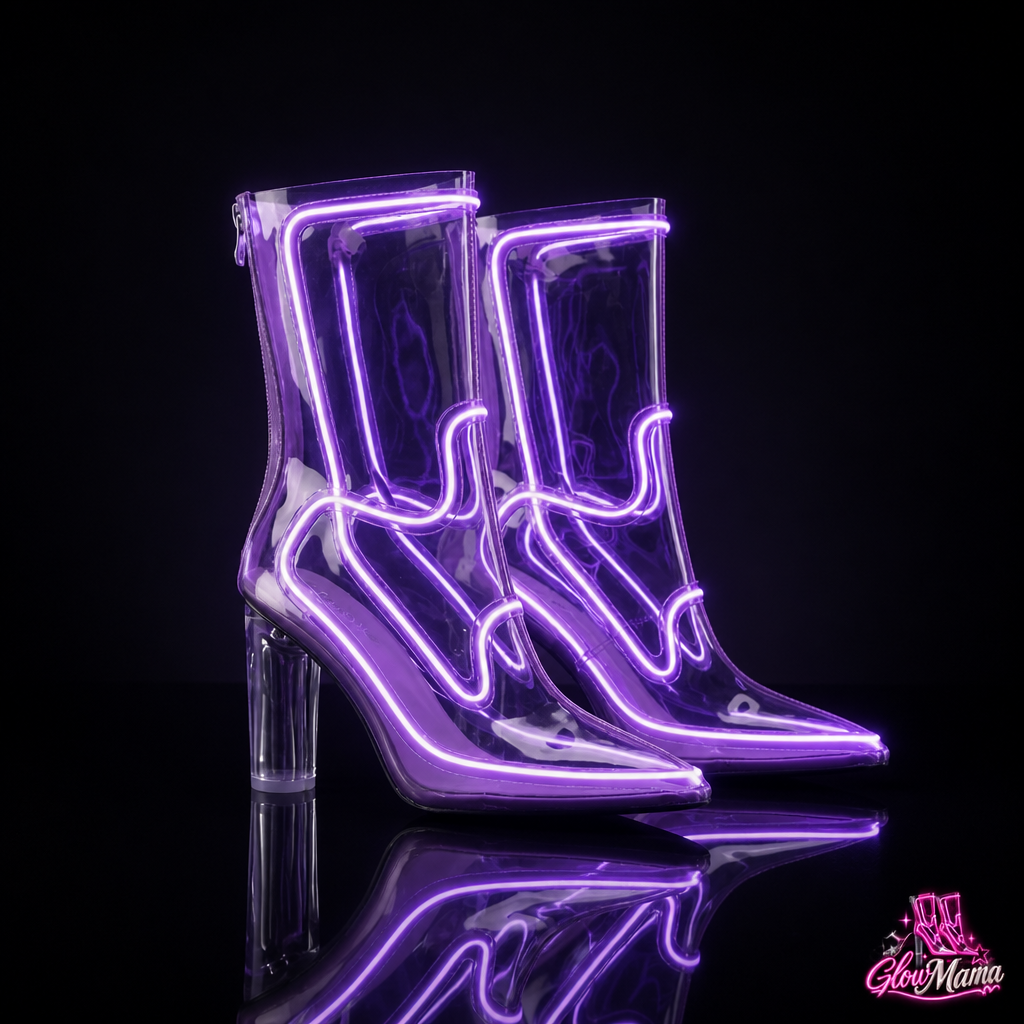 GlowMama™ - Cowboy LED boots
