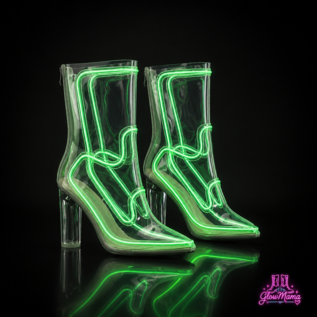GlowMama™ - Cowboy LED boots